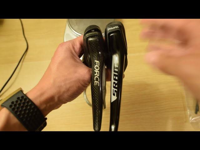 Видео Тормозная ручка правая Sram Rival22 DoubleTap Brake/Shift Right Lever black
