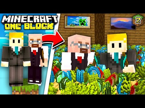 minecraft one block but we are absolutely clueless