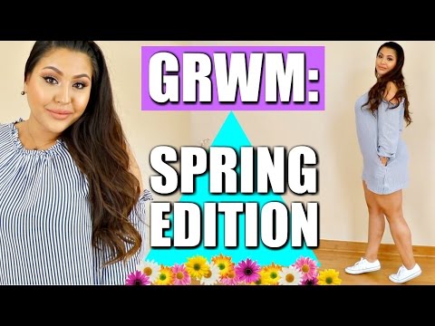 GRWM: SPRING EDITION MAKEUP + OUTFIT Video