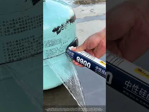Leak Stopped INSTANTLY ! (Silicone Sealant Demo)