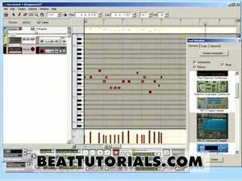 Beat Tutorials Part 1 - Creating a Hip Hop Beat using Reason