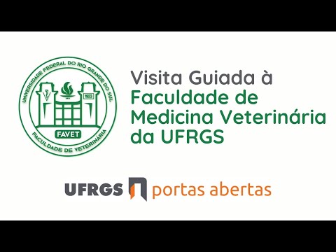 Visita guiada online na Faculdade de Veterinária da UFRGS (FAVET)