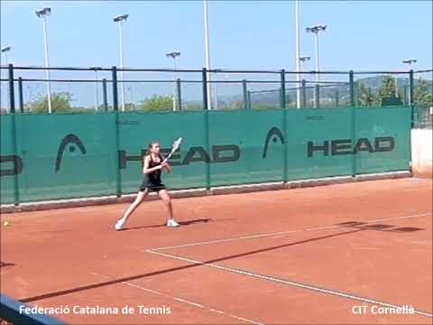 Paula Badosa. Campionat Catalunya Infantil 2010.
