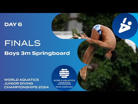 Epic Boys 3m Springboard Finals | Day 6 | World Aquatics Junior Diving 2024