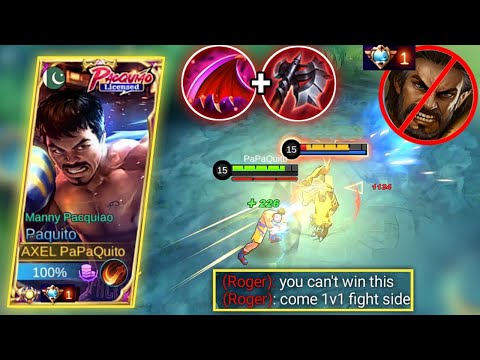 TOP SUPREME PAQUITO VS TOP GLOBAL ROGER FULL EXPLAINED TUTORIAL | PAQUITO BEST BUILD | MLBB
