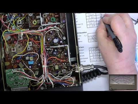 Rotel RVC240 CB27/81 UK FM CB radio -  service alignment