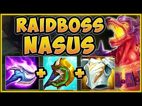 WTF RIOT?! THESE SEASON 11 ITEMS TURNED NASUS INTO THE FINAL BOSS! 1V5 NASUS IS 100% UNFAIR!