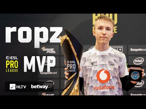 ropz - HLTV MVP by betway of ESL Pro League Season 10 Finals