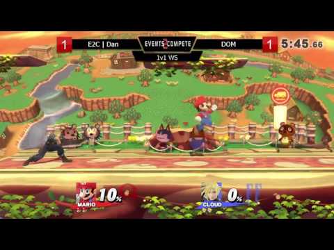 E2C Arena #1 Winners Semis – E2C l Dan (Mario) vs. Dom (Cloud)