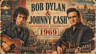 Bob Dylan &amp; Johnny Cash – Nashville Sessions 1969 | Folk Country Legends (Inspired Tribute)