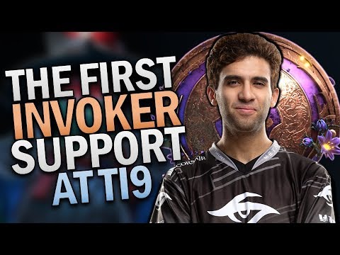 THE FIRST INVOKER-SUPPORT IN TI9 BY SECRET.YAPZOR - DOTA 2 MVP PERSPECTIVE