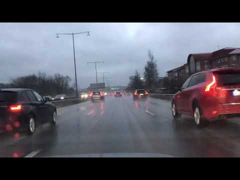 Göteborg (Gothenburg) during the storm Ciara