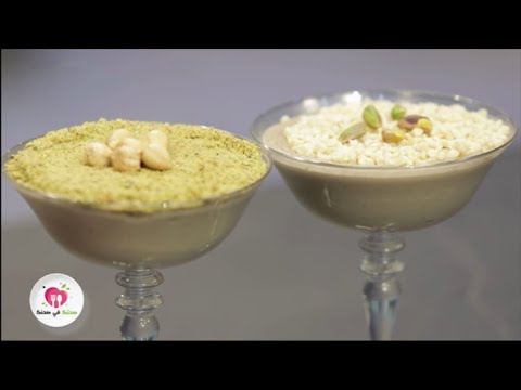 Crème de sorgho aux sésames -  كريمة درع بالجلجلان