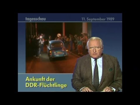 Vor 25 Jahren: TV-Berichte (Teil 3) über "DDR-Wende" in "TAGESSCHAU" vom 01.09. bis 14.09.1989