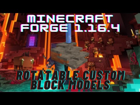 Rotatable Custom Block Models - Minecraft Forge 1.16.4 Modding Tutorial