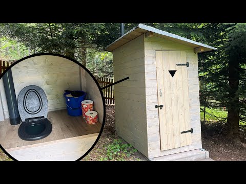 I am Building an Outdoor Toilet From Start to Finish