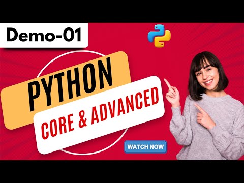 Python Core Advanced Demo 01 Core Advanced Tutorial Python Tutorial For Beginners