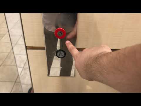 Glass Montgomery Kone hydraulic elevator at Dillard's Men, Kids, & Home (Mall of Louisiana)