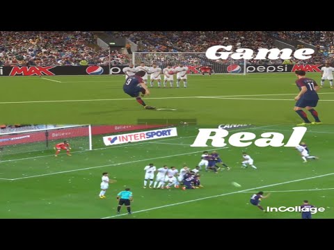 Recreated Goal of Edinson CAVANI(90+3)/ Olympique de Marseille Paris Saint Germain (2-2)/ 2017-2018
