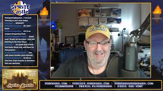 Sprite Castle Plays Racing Games (C64)