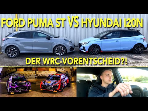 Ford Puma ST VS Hyundai i20N: Der WRC-Vorentscheidsvergleich (Sound, Beschleunigung, Tracktest, etc)