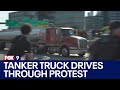DPS Tanker Truck That Drove Through George Floyd Protest In Minneapolis Was Not Intentional Act