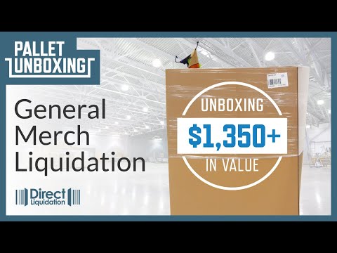Amazing Liquidation Pallet Unboxing - Over $1,300 in Value