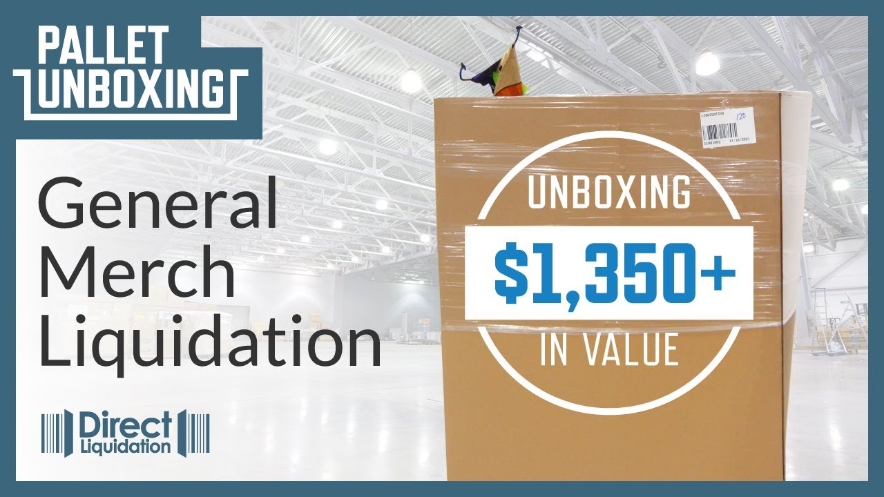 Amazing Liquidation Pallet Unboxing - Over $1,300 in Value