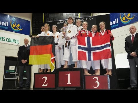2016 JKA European Championship - Junior Ladies Team Kata