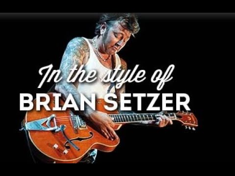 Brian Setzer Orchestra BSO - Trouble Train (Guitar Cover)