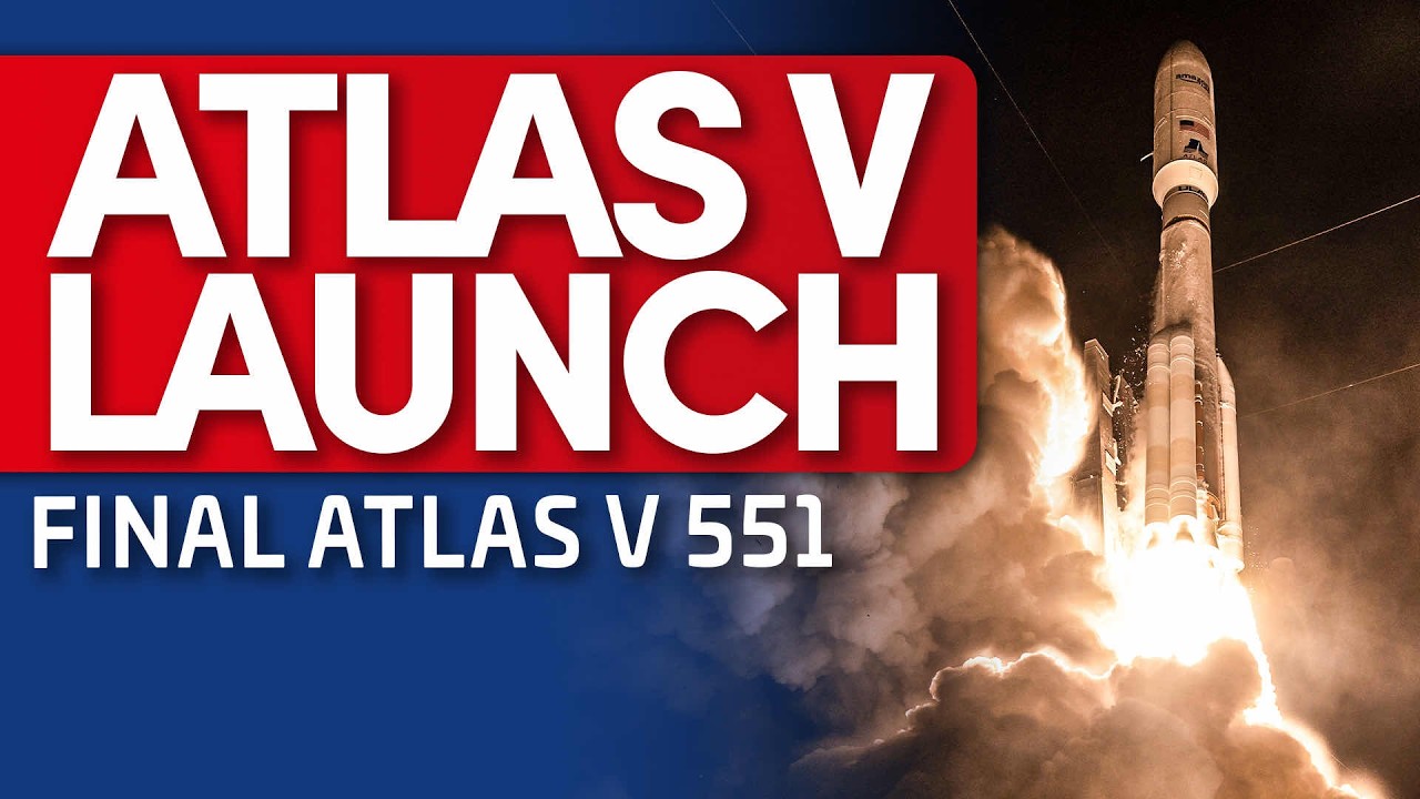FINAL ULA Atlas V launches Amazon Leo Atlas 8 (LA-08)