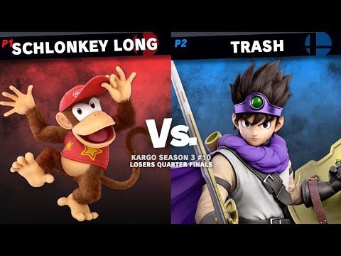 Kargo Season 3 #10 Losers Quarter Finals, Schlonkey Long VS Trash