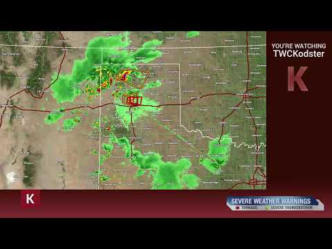 Severe Weather Event #1 (Slight Risk) - 5/18/2023 l Amarillo, TX Radar View