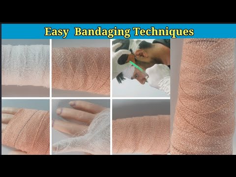 Bandaging Procedure | All Types of Bandaging Techniques | Medical & Nursing | Health Sector