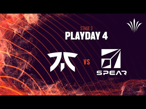 FNATIC vs SPEAR GAMING // Rainbow Six APAC League 2022 - North Division Stage 3 - Playday #4