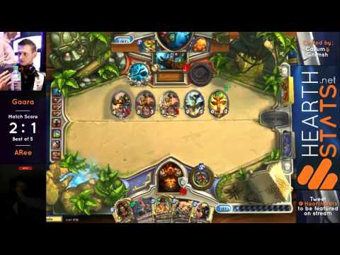 Gaara vs ARee | Semifinals 2 | HearthStats Champions League Season 1