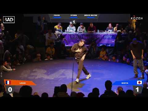 LOUIS LO vs SHOYA - Battle BAD 2023 - BREAKING Top 16