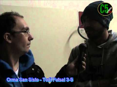 Orma San Sisto - Todi Futsal 3-5 Sintesi e interviste by C5Umbria