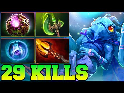 29 Kills Puck Dota 2 !! Puck Dota 2 Mid Pro Gameplay Tutorial Support Guide 7.39 7.40