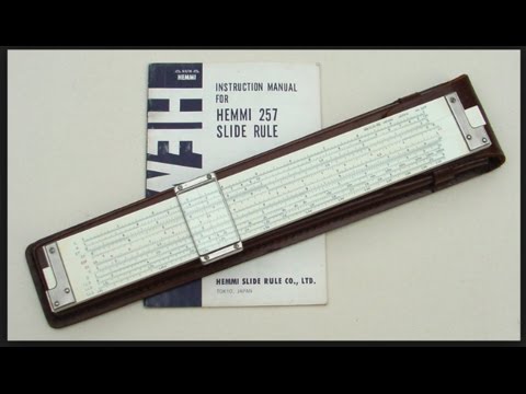 The Hemmi 257 Slide Rule for Chemists and Chemical Engineers