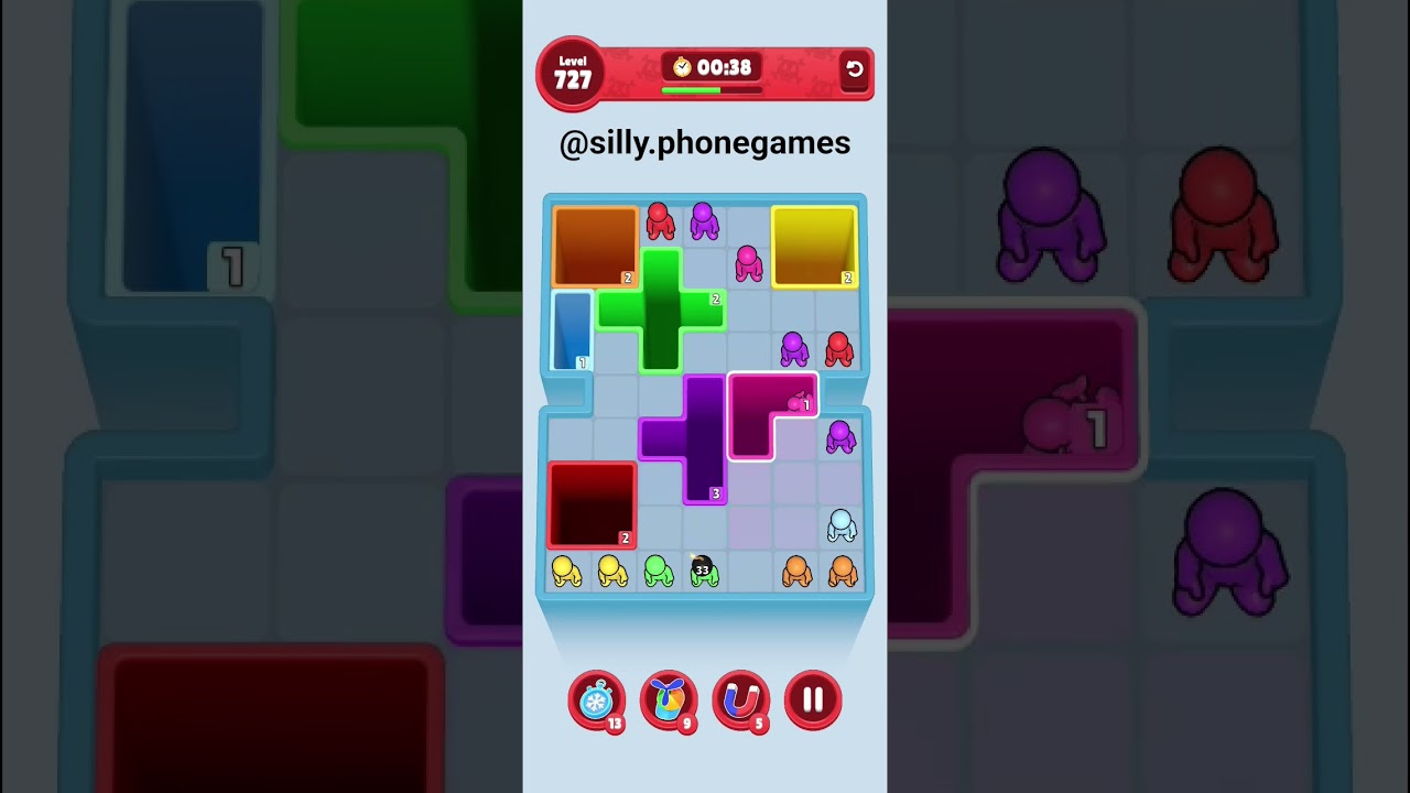 Drop Away Level 727 Walkthrough Solution