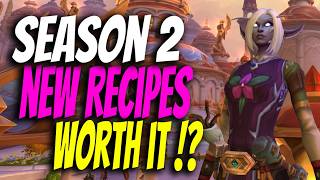 WoW Midnight | Are the new season recipes profitable!