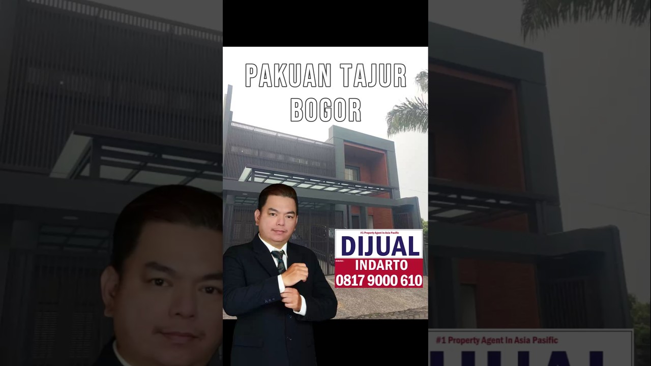 For Sale Rumah Sultan SHM LT 517M² di Montecarlo , Pakuan Tajur , Bogor , Lokasi Strategis Aman Nyaman