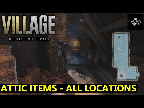 Resident Evil Village Attic Items - All Locations - Where to find missing items in Attic