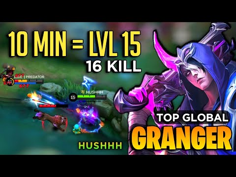 Granger Best Build 2023 [ Granger Top Global Gameplay ] By HUSHHH - Mobile Legends