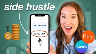 The BEST SIDE HUSTLE | Make money online selling THIS digital product