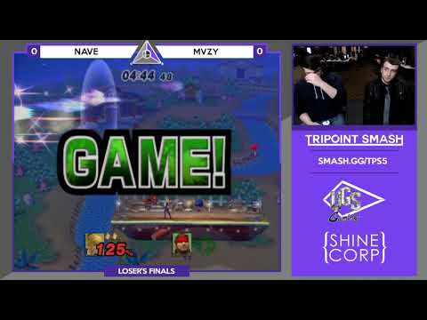 SC | Nave (ZSS) vs Mvzy (Snake, Falco) - Tripoint Smash #5 PM Loser's Finals