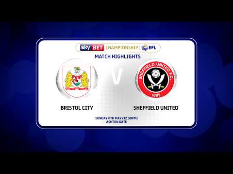 Bristol City 2-3 Blades - match action