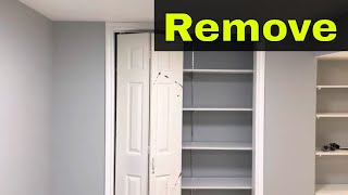 How To Remove Bifold Closet Doors Easily-Step By Step Tutorial