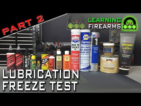 Gun Lube Freeze Test Part 2 Ep 1602